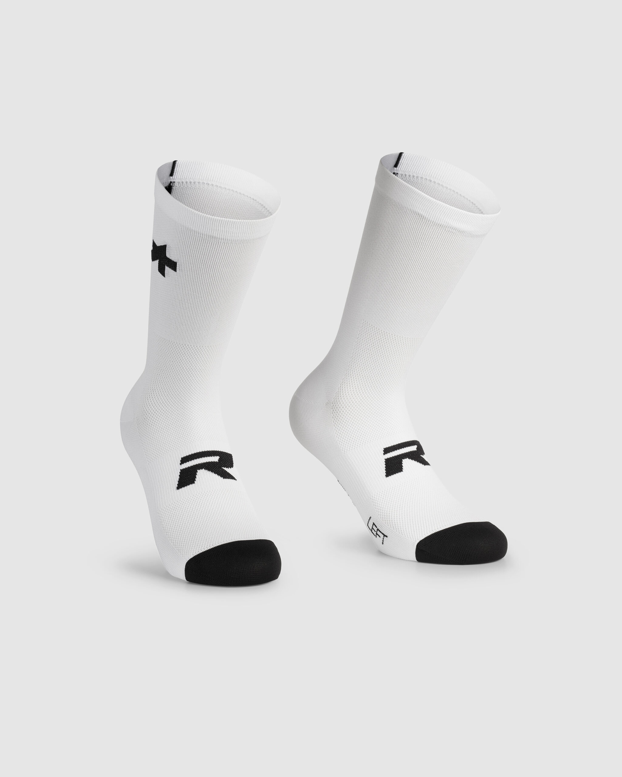 Skarpety rowerowe ASSOS R Socks S9 TWIN PACK White Series skarpetki