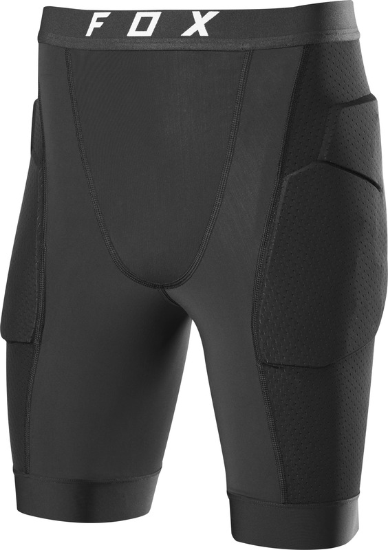 Spodenki rowerowe z ochraniaczami FOX Baseframe Pro Black