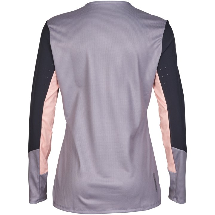 Damska koszulka rowerowa FOX Lady DEFEND LS Jersey Stone Grey