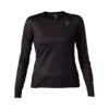 Damska koszulka rowerowa FOX Lady FLEXAIR ASCENT LS Jersey Black