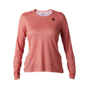 Damska koszulka rowerowa FOX Lady FLEXAIR ASCENT LS Jersey Salmon Pink