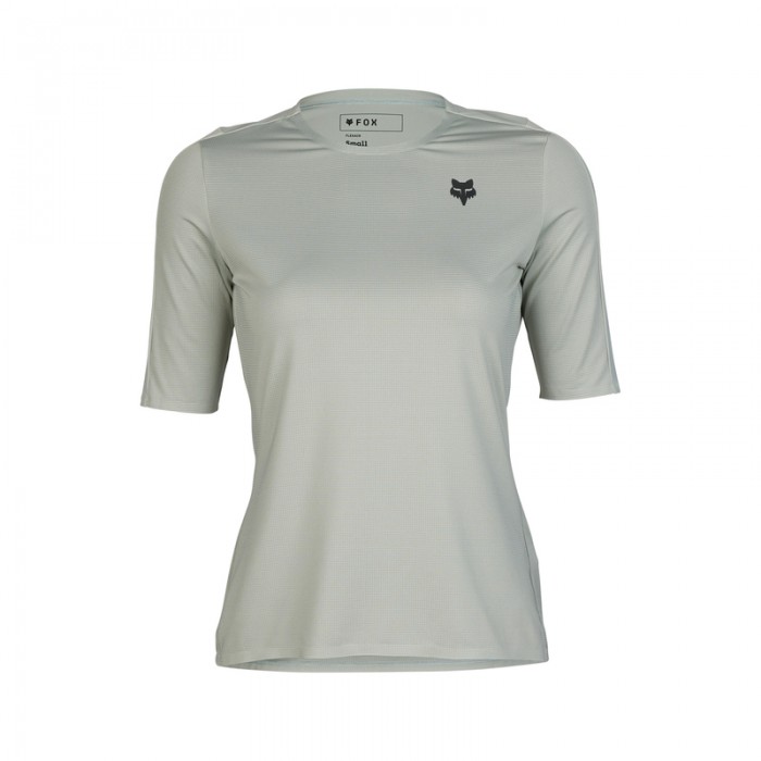 Damska koszulka rowerowa FOX Lady FLEXAIR ASCENT SS Jersey Grey Vin (1) Damska koszulka rowerowa FOX Lady FLEXAIR ASCENT SS Jersey Grey Vin