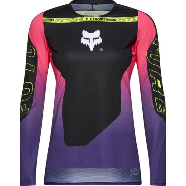 Damska koszulka rowerowa FOX Lady FLEXAIR Elevated LS Jersey