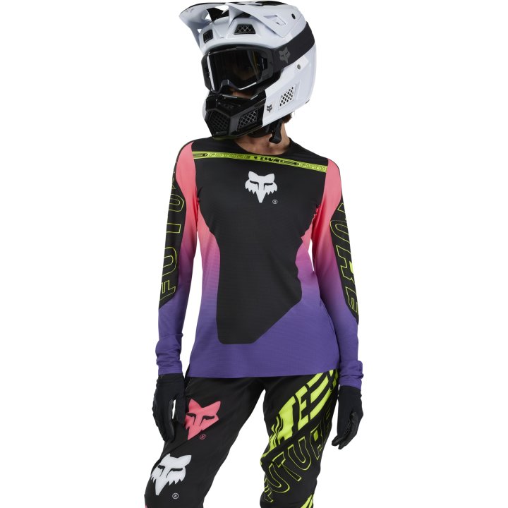 Damska koszulka rowerowa FOX Lady FLEXAIR Elevated LS Jersey