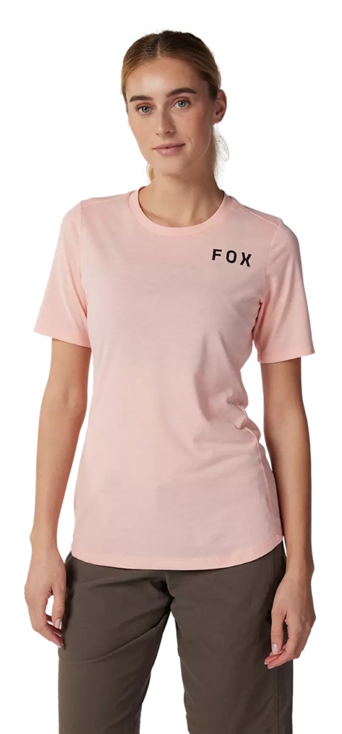 Damska koszulka rowerowa FOX Lady RANGER Alyn Drirelease SS Jersey Flamingo