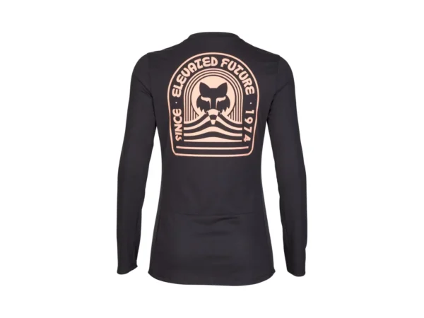 Damska koszulka rowerowa FOX Lady RANGER Drirelease LS Jersey Black