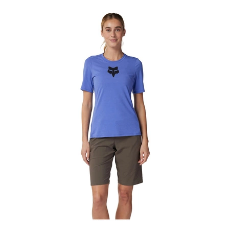 Damska koszulka rowerowa FOX Lady RANGER FOX HEAD SS Jersey Violet