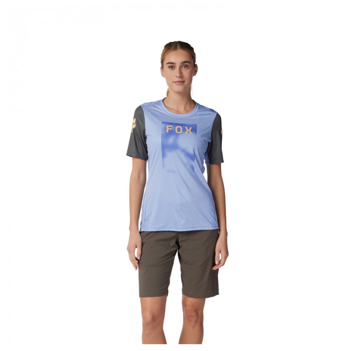 Damska koszulka rowerowa FOX Lady RANGER TAUNT SS Jersey Tulip