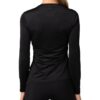 Damska koszulka rowerowa FOX Lady TECBASE LS Jersey z długim rękawem Black