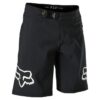 Dziecięce spodenki rowerowe FOX Junior DEFEND Shorts Black