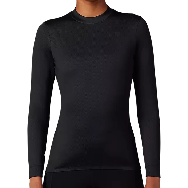 Koszulka damska FOX Lady TECBASE FIRE LS termoaktywna Black (6) Koszulka damska FOX Lady TECBASE FIRE LS termoaktywna Black