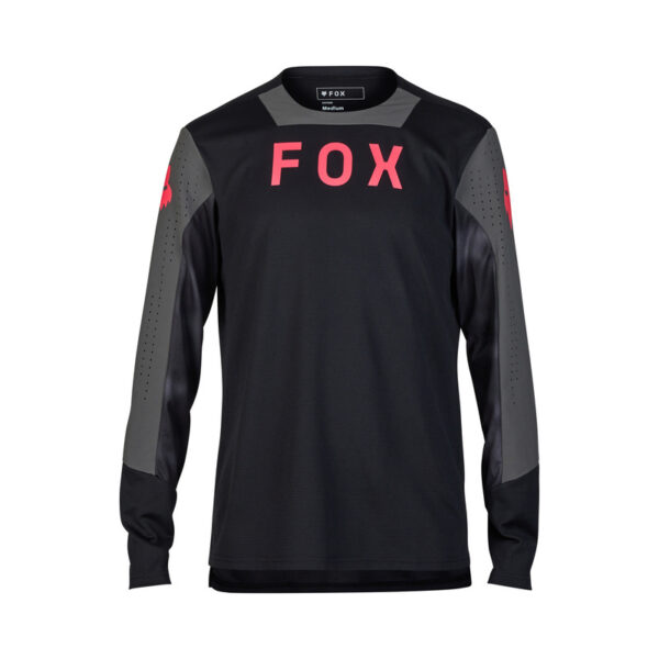Koszulka rowerowa FOX DEFEND TAUNT LS Jersey z długim rękawem Black