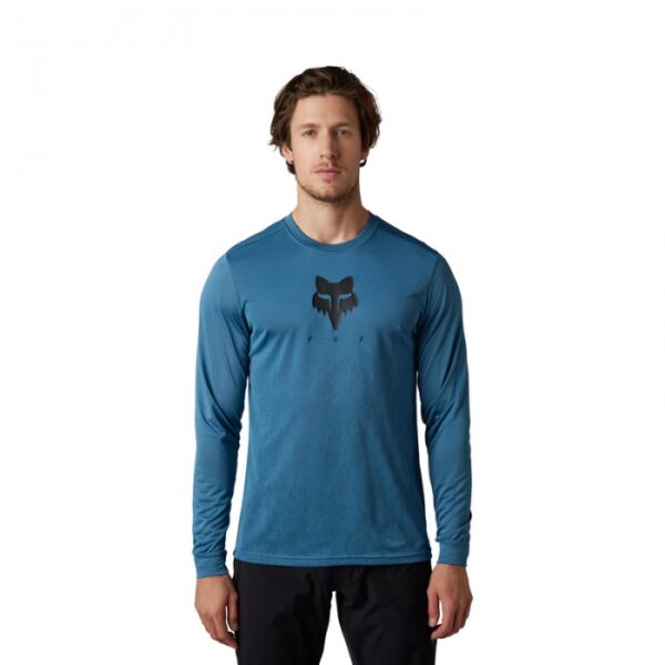 Koszulka rowerowa FOX RANGER TRU DRI z długim rekawem LS Jersey Dark Slate