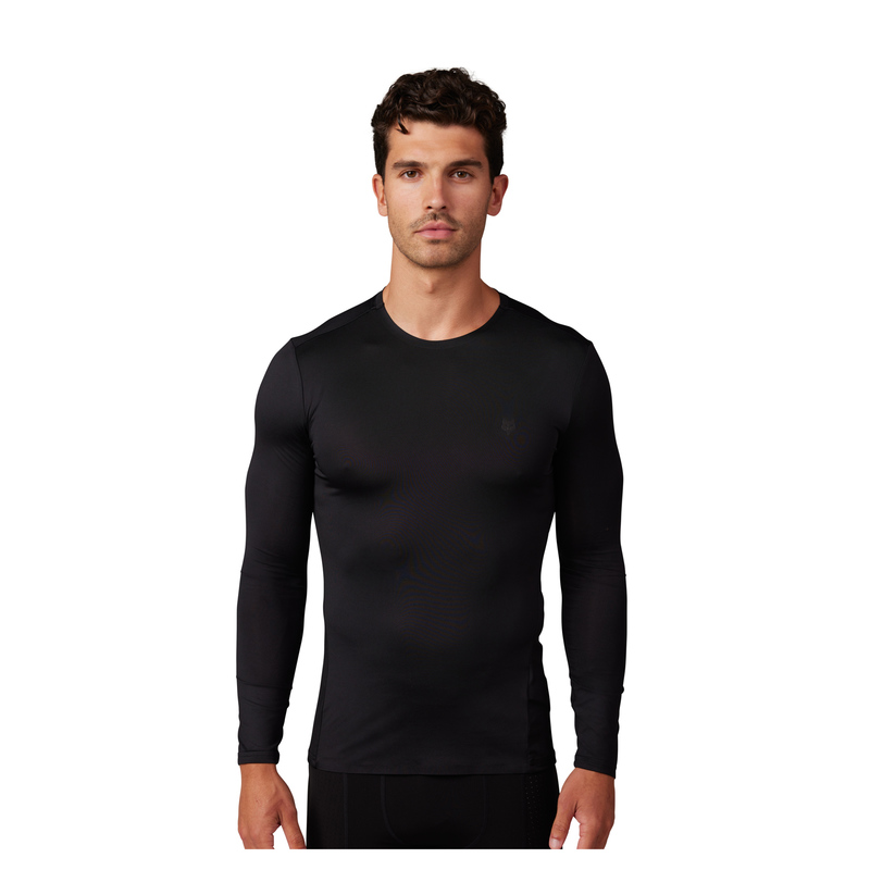 Koszulka z długim rękawem FOX TECBASE LS Skin Layer bielizna termoaktywna Black