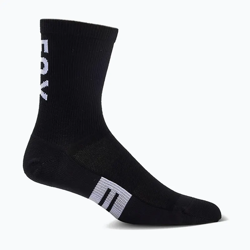 Skarpety rowerowe FOX 6 FLEXAIR Merino Socks skarpetki Black
