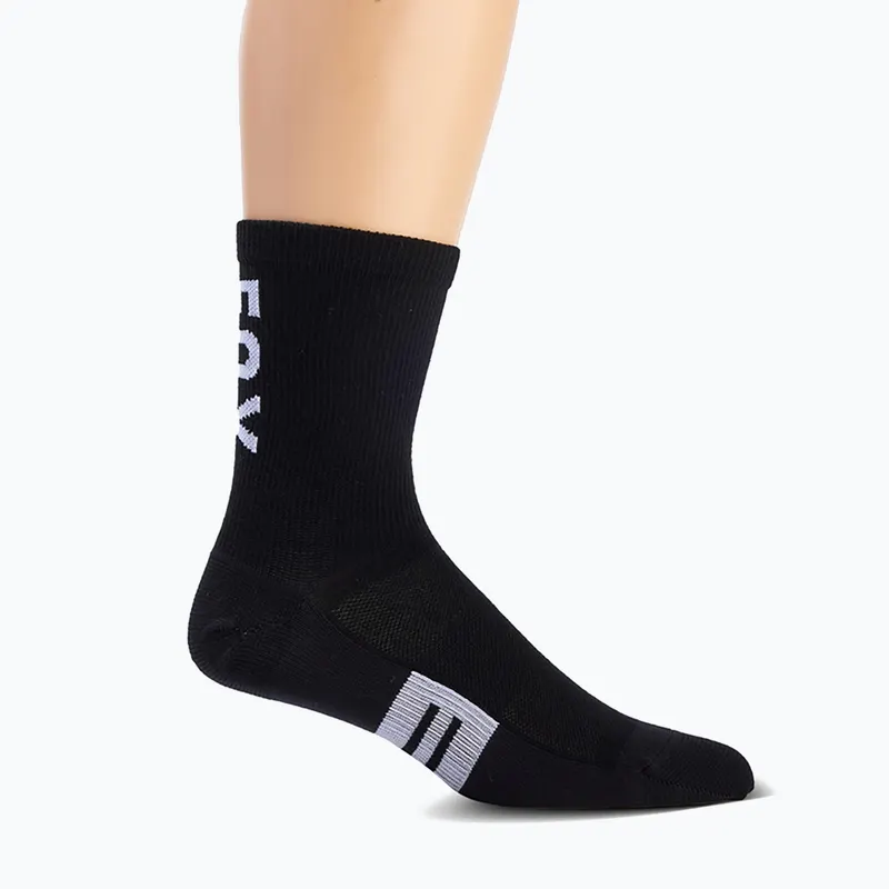 Skarpety rowerowe FOX 6 FLEXAIR Merino Socks skarpetki Black