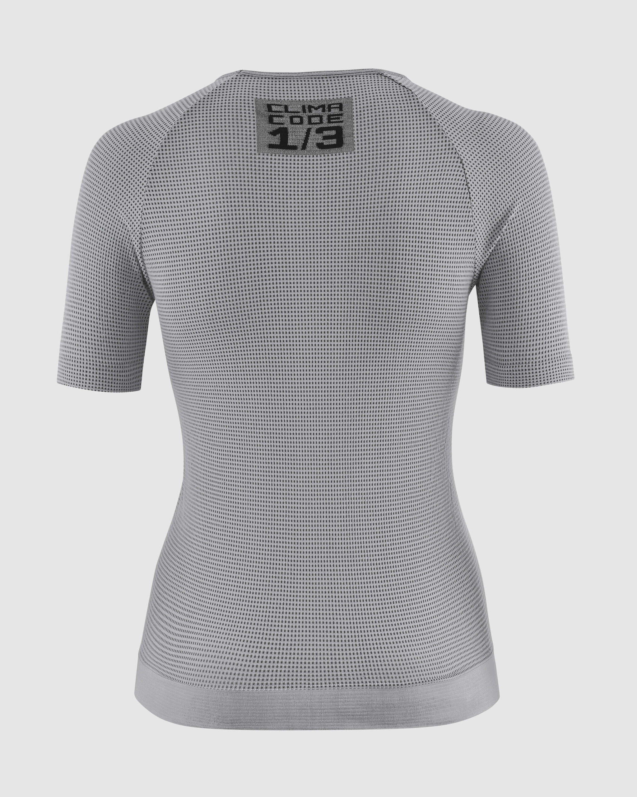 Damski Podkoszulek Rowerowy ASSOS SS Skin Layer P1 Bielizna Termoaktywna Na Lato Grey Series (2)