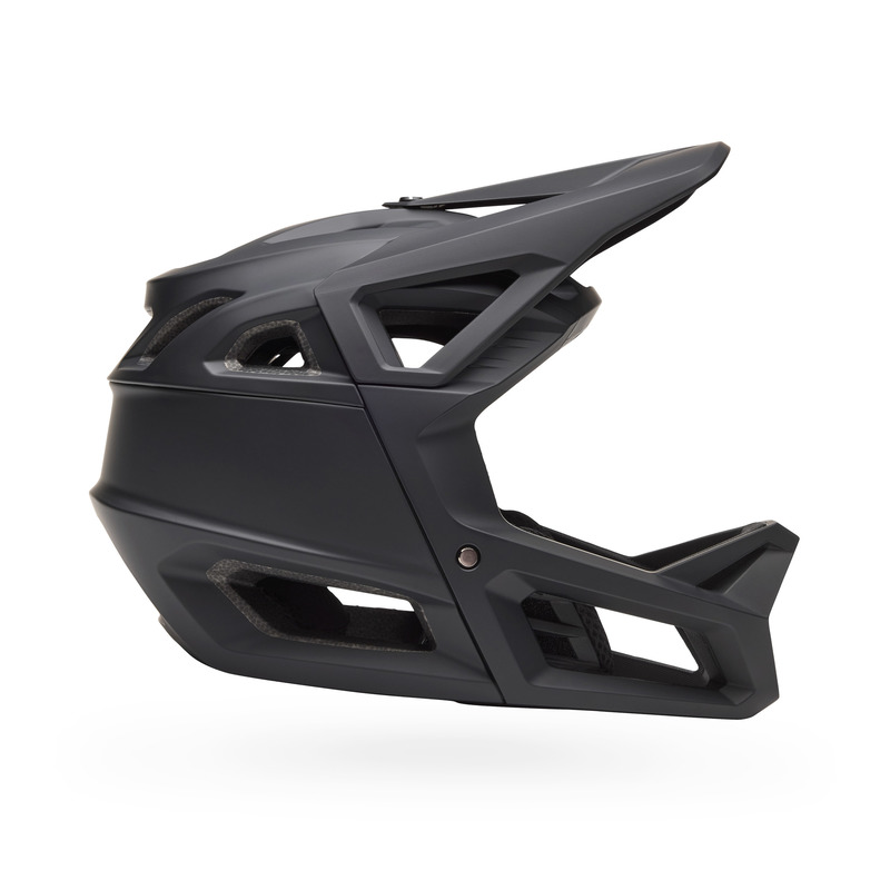 Kask dziecięcy FOX YTH PROFRAME Junior Matte Black helmet