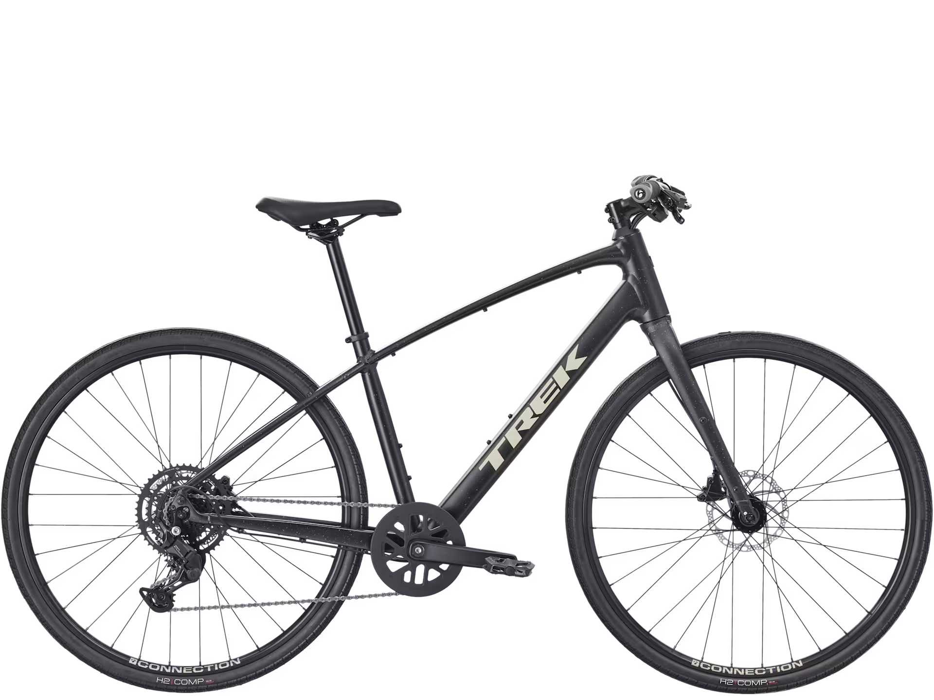 Trek FX 2 rama z wysokim przekrokiem Gen 4 - Carbon Dark Grey