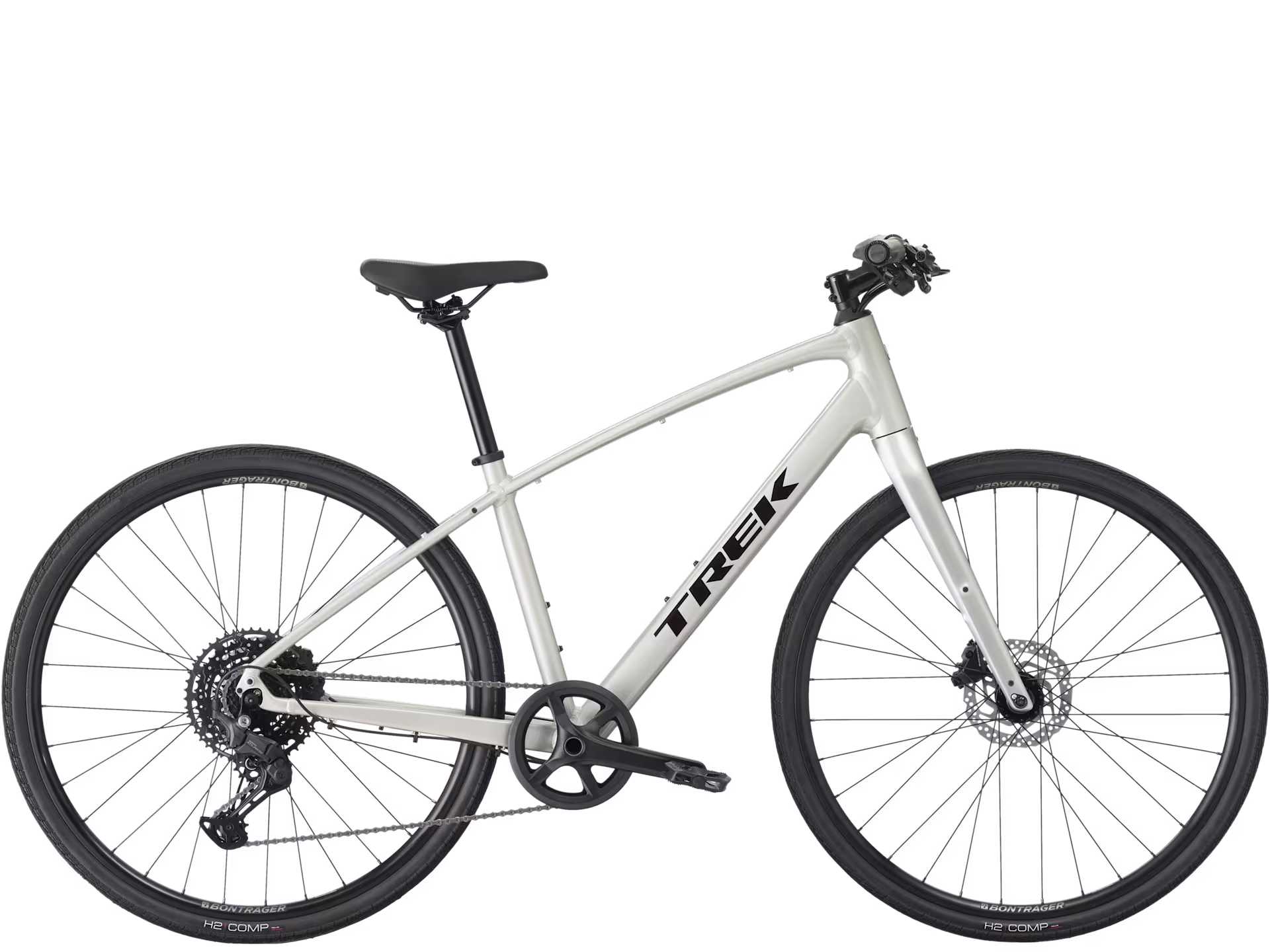 Trek FX 3 rama z wysokim przekrokiem Gen 4 - Lunar Silver