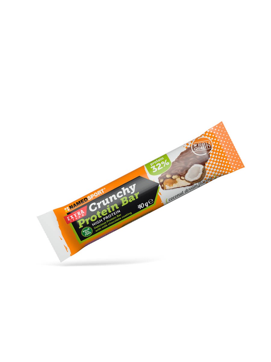 Baton Crunchy Protein Bar 32% NAMEDSPORT 40g - Kokos