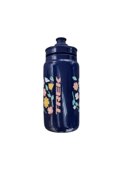 Bidon Trek Fly 550 ml Granatowy kwiaty