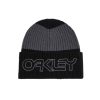 Czapka OAKLEY TNP DEEP CUFF Beanie czarno-szara