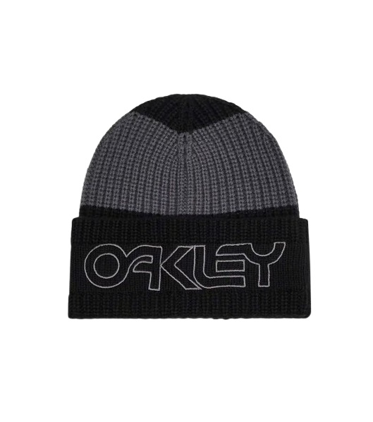 Czapka OAKLEY TNP DEEP CUFF Beanie czarno-szara