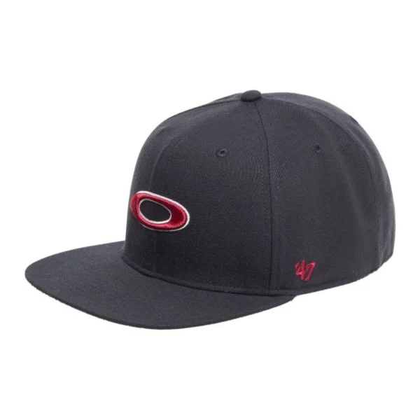 Czapka z daszkiem 47 OAKLEY B1B ELLIPSE Hat OSFM - Abyss Iron Red White