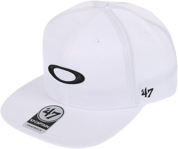 Czapka z daszkiem 47 OAKLEY B1B ELLIPSE Hat OSFM - White Navy White