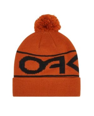 Czapka z pomponem OAKLEY Factory Cuff Beanie - Ginger