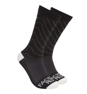 Skarpety OAKLEY Factory Pilot MTB Crew roz. 35-38 czarno-białe skarpetki