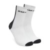Skarpety OAKLEY Icon Road roz. 35-38 biało-czarne skarpetki