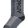 Skarpety rowerowe OAKLEY Factory Pilot roz. 43-46 Szare