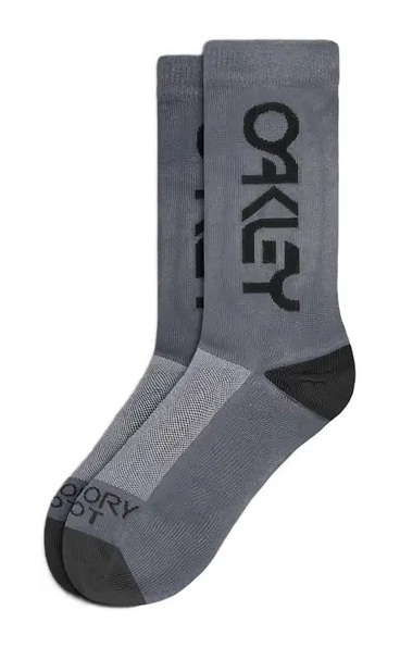 Skarpety rowerowe OAKLEY Factory Pilot roz. 43-46 Szare