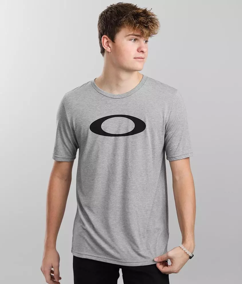 T-shirt OAKLEY O-bold ellipse Grey Black koszulka z krótkim rękawem
