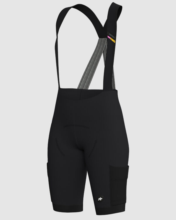Damskie spodenki na szelkach ASSOS TACTICA WOMEN'S Bib Shorts T5 spring fall Black Series