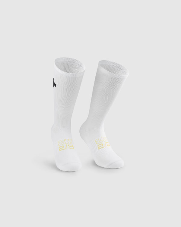 Skarpety rowerowe ASSOS spring fall SOCKS P1 White Series skarpetki Unisex