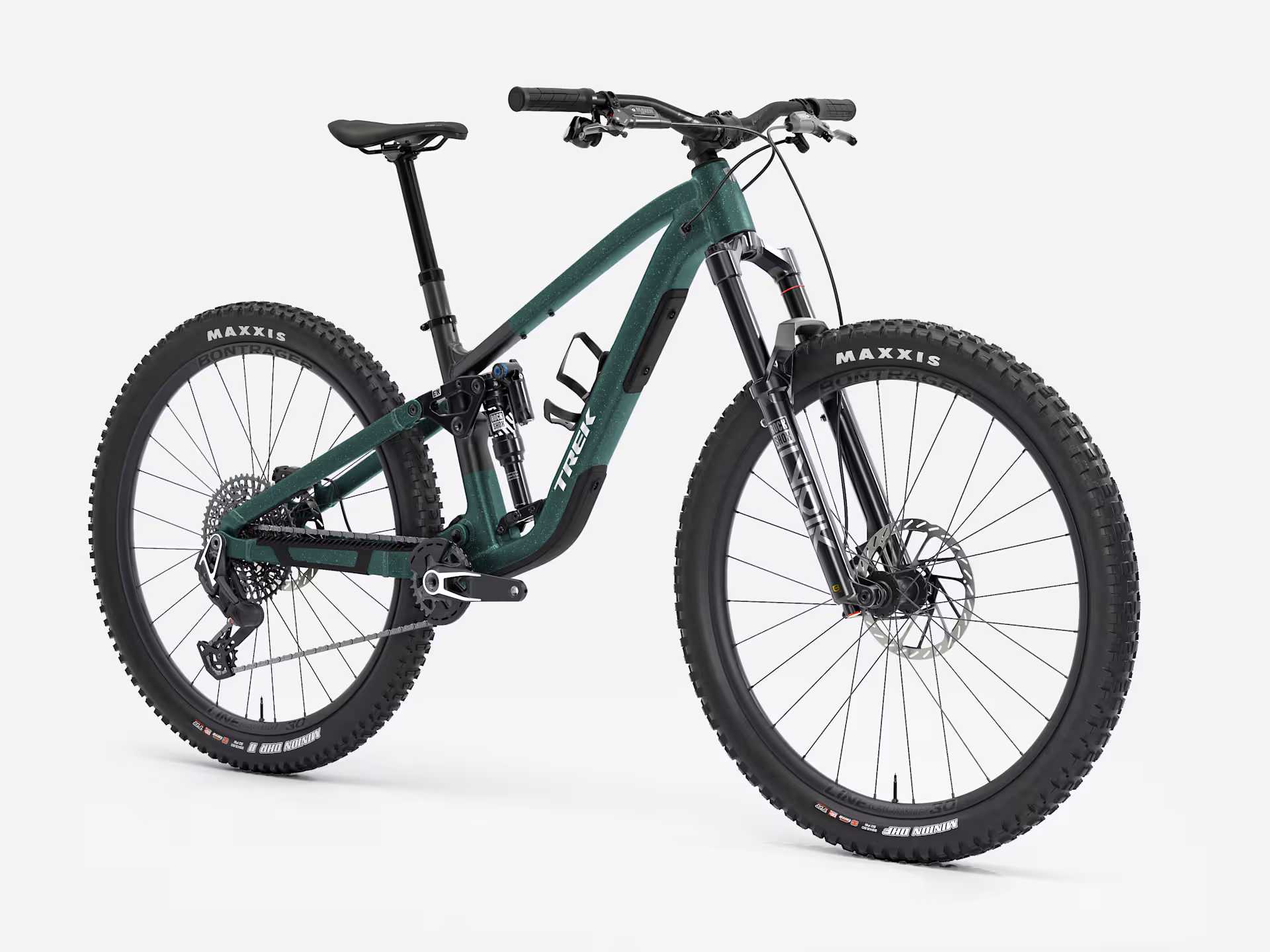 Trek Fuel EX 9 X0 AXS Gen 7 - Matte Juniper, Blue Sage Splatter