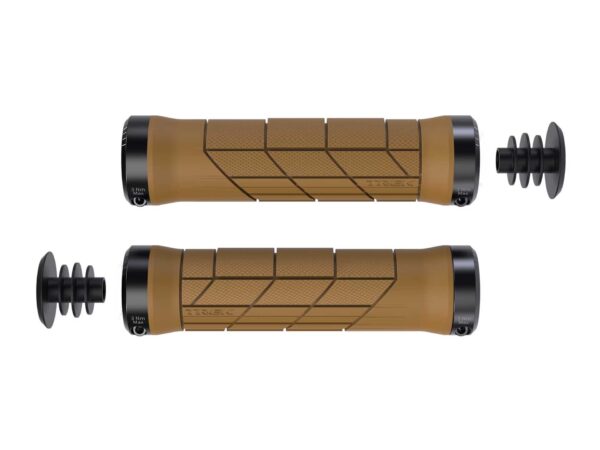 Zestaw chwytów MTB Trek Line Pro 130 mm - Brązowe
