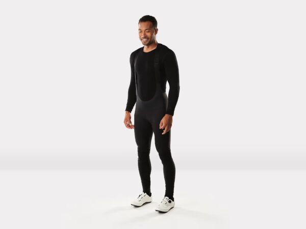 ﻿Spodnie rowerowe z szelkami Trek Circuit Softshell﻿ - Czarne