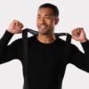 ﻿Spodnie rowerowe z szelkami Trek Circuit Softshell﻿ - Czarne
