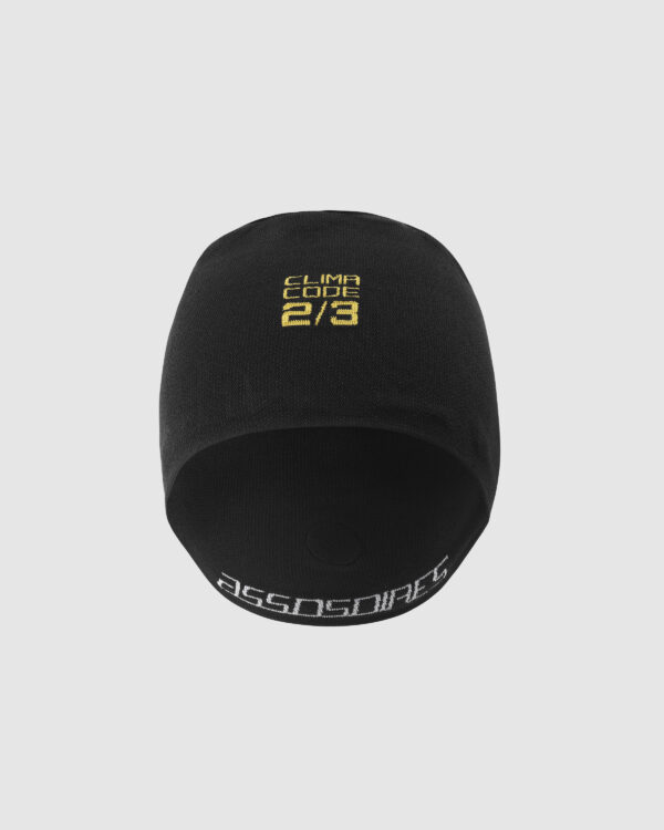 Czapka rowerowa ASSOS spring fall CAP wiosna jesień Black