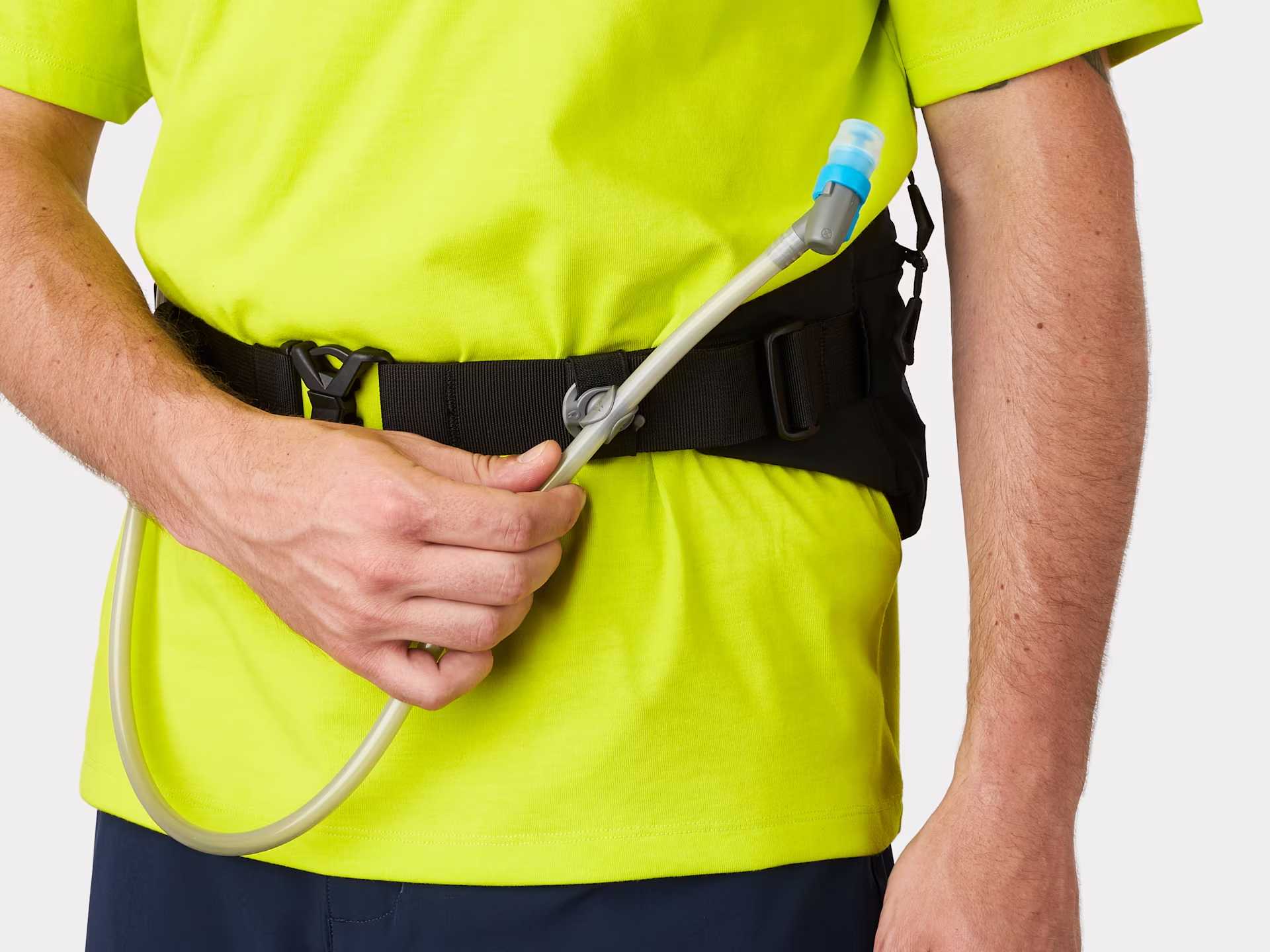 Torba biodrowa z bukłakiem 1,5 L Bontrager Rapid Pack Hydro poj. 1,64 L nerka rowerowa