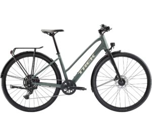 Trek FX Sport AL Equipped ze średnim przekrokiem - Keswick Green, Lichen Green Splatter