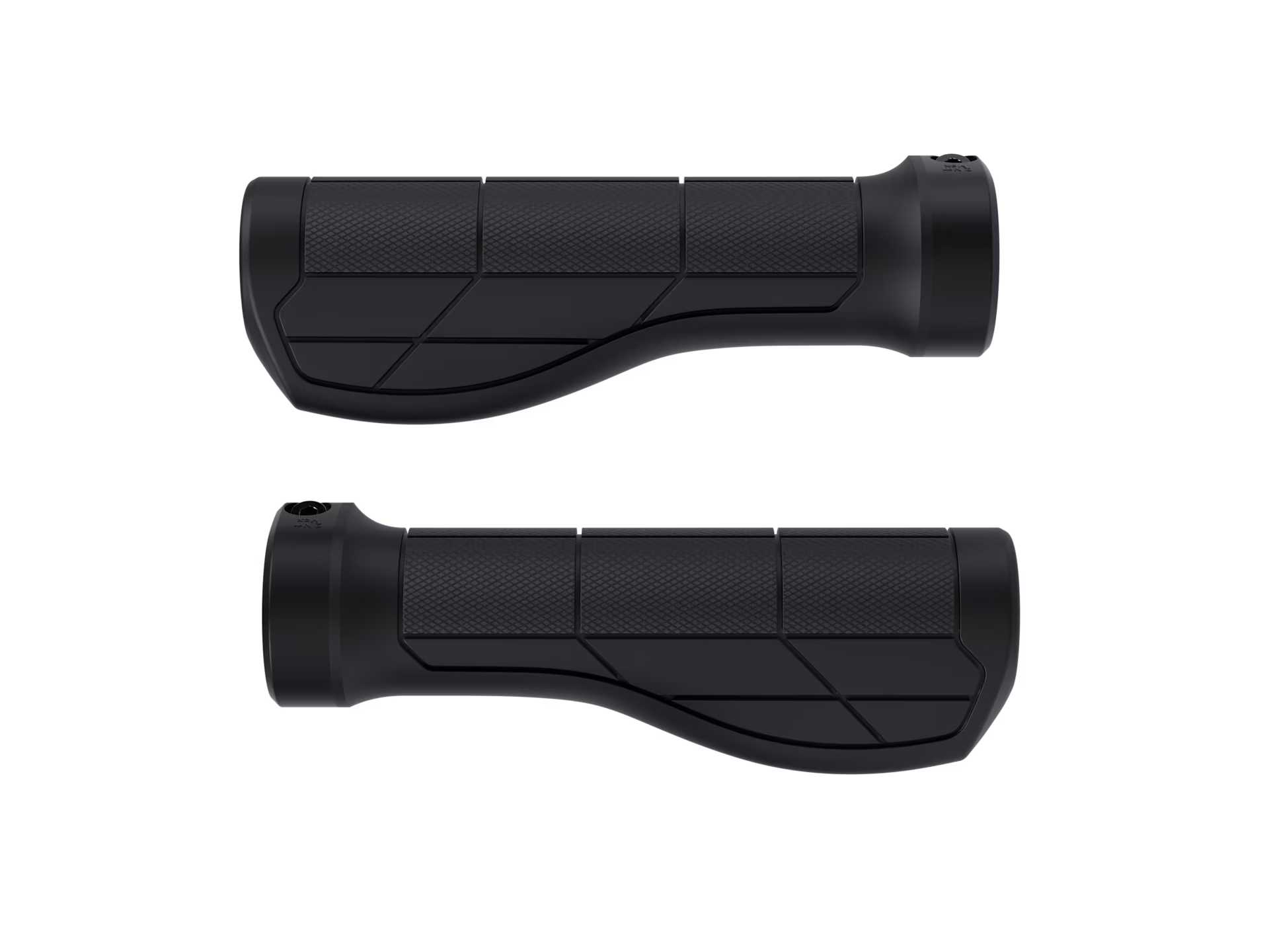 Zestaw chwytów MTB Trek Ergonomic Comp 135 mm - Czarne (1) Zestaw chwytów MTB Trek Ergonomic Comp 135 mm - Czarne