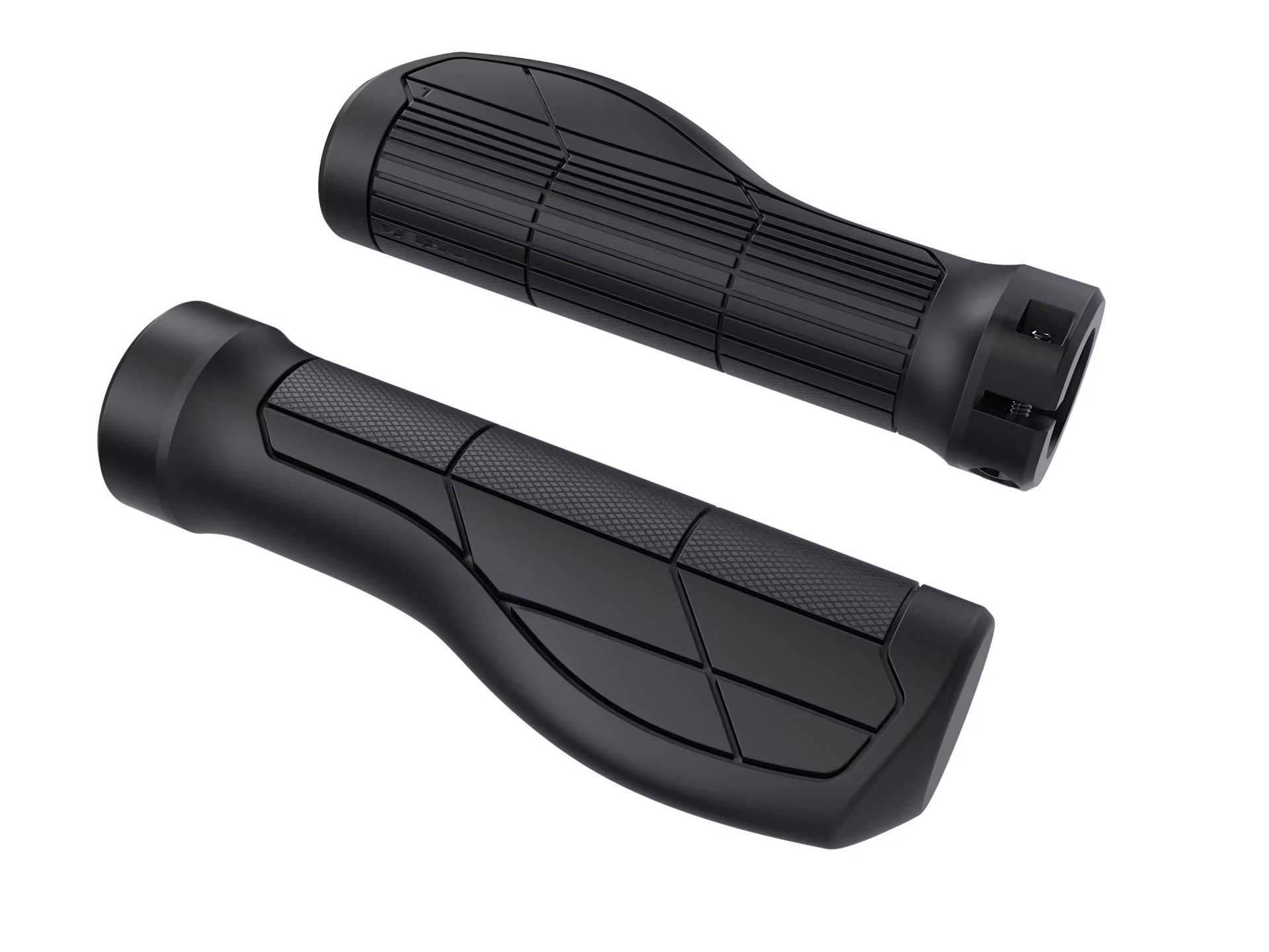 Zestaw chwytów MTB Trek Ergonomic Comp 135 mm - Czarne