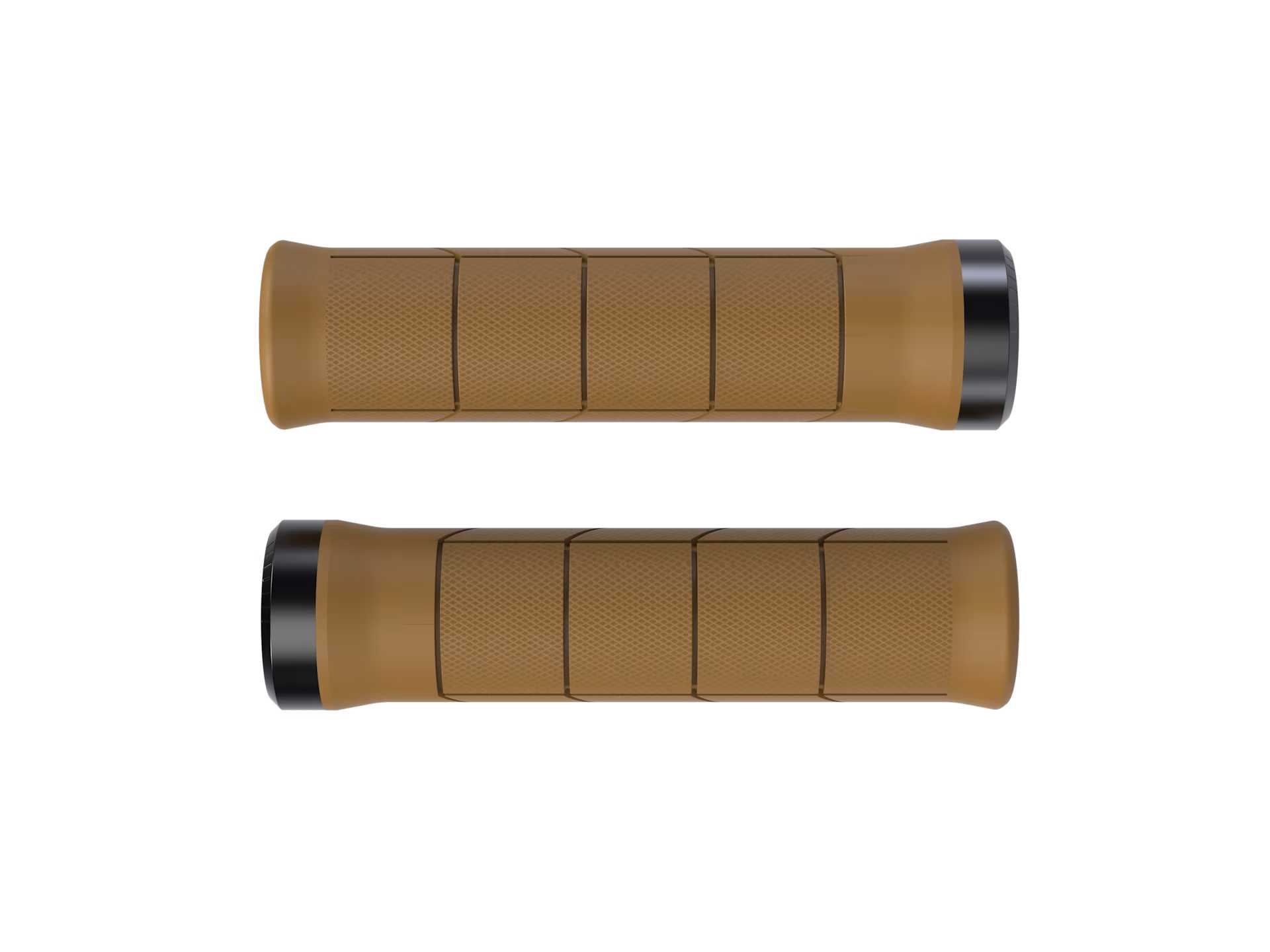 Zestaw chwytów MTB Trek Line Elite 135 mm - Brązowe (1) Zestaw chwytów MTB Trek Line Elite 135 mm - Brązowe