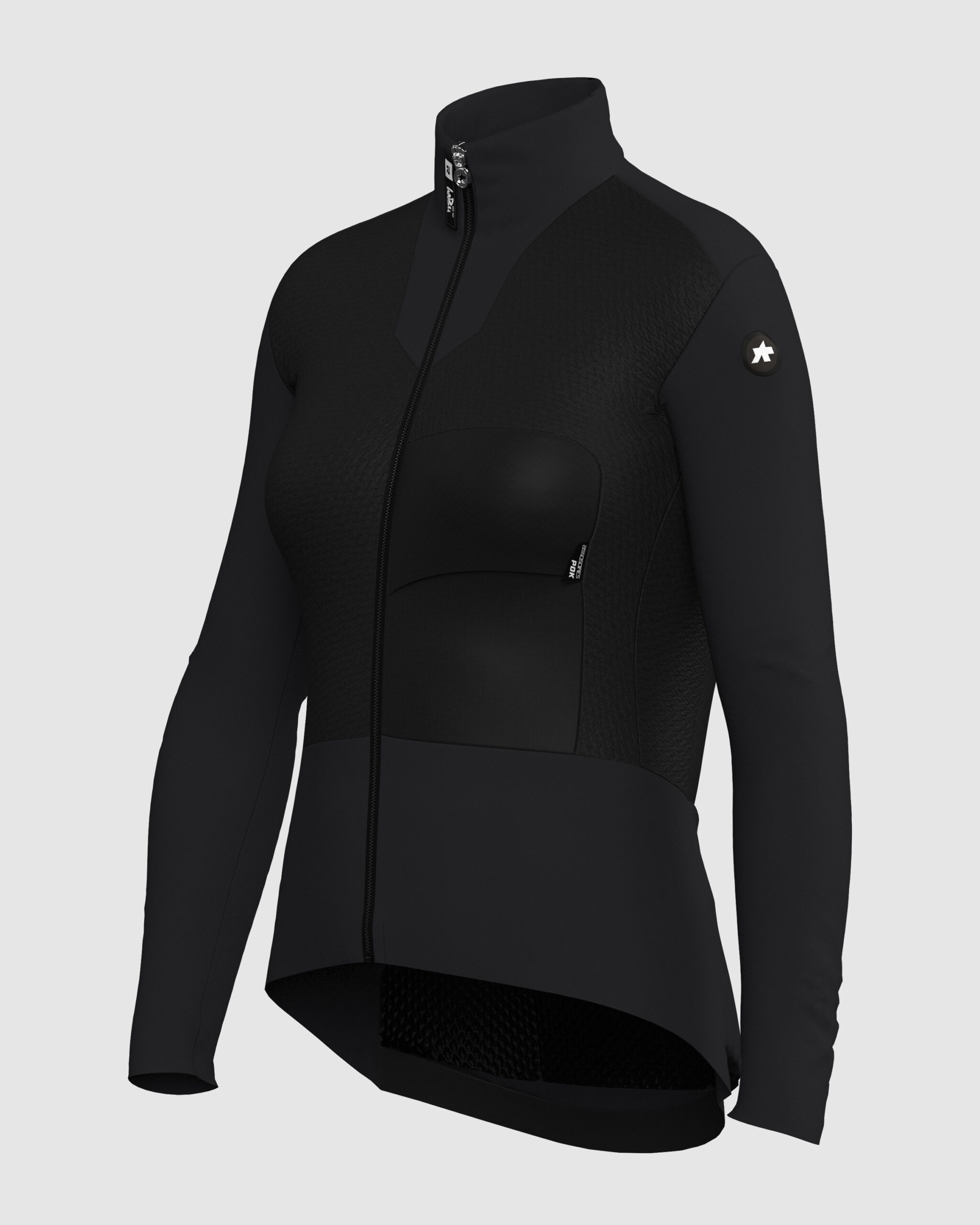 Zimowa damska kurtka rowerowa ASSOS DYORA R HABU winter JACKET S11 Black Series