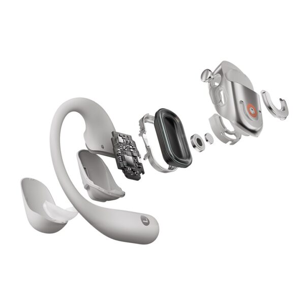 Bezprzewodowe słuchawki Shokz OpenFit 2+ GREY - obrazek 3